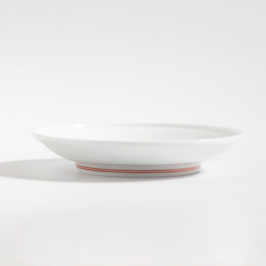 Arita Ware: Plum and Bird Motif Kakiemon Porcelain Plate